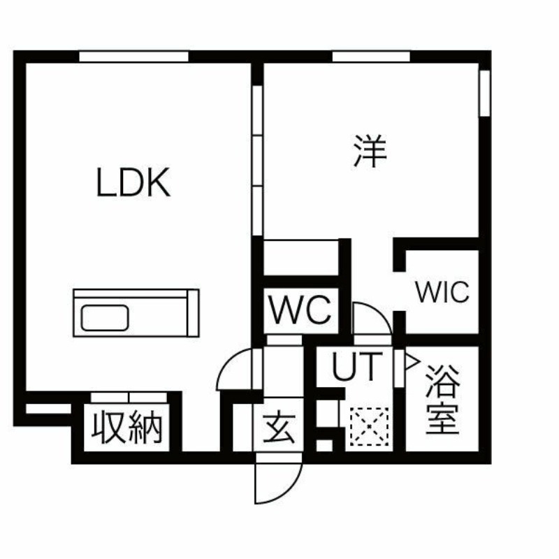 R-fino札幌桑園の間取り