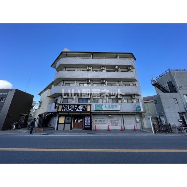 京都市伏見区向島本丸町のマンションの建物外観