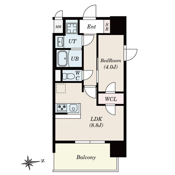 Ｓ－ＲＥＳＩＤＥＮＣＥ上飯田Ｎｏｒｔｈの間取り