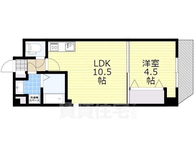 【オルゴグラートNAMBAの間取り】