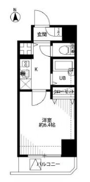 品川区東品川のマンションの間取り