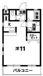 板野郡北島町鯛浜のマンションの間取り