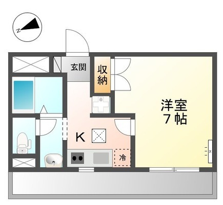 呉市広駅前のマンションの間取り