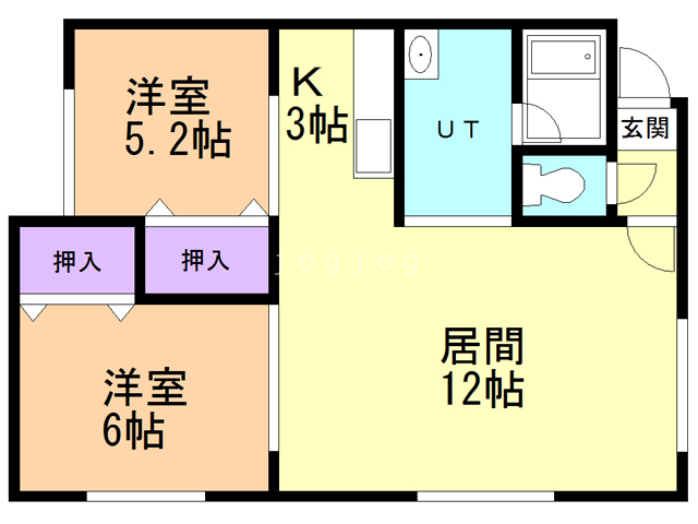 【フレンズ３．１の間取り】