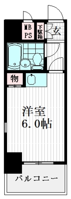 ビブレ西池の間取り