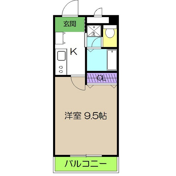 エポカ大川筋の間取り