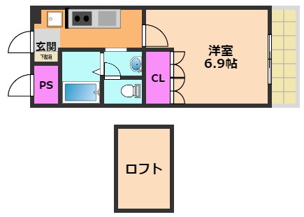 エスポアールの間取り