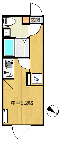 グランディール新小岩の間取り