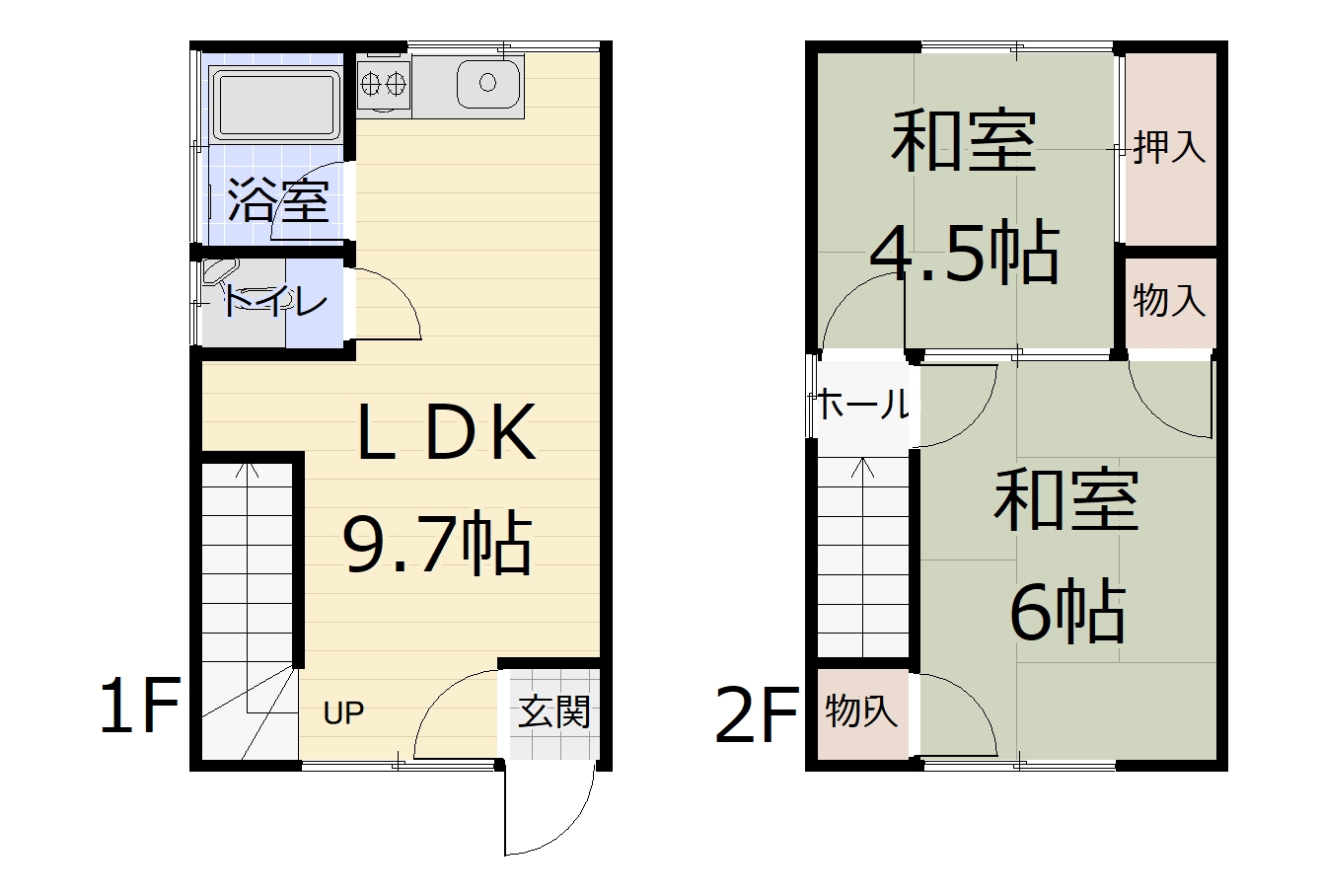 メゾンクドウの間取り