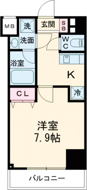 リヴシティ向島参番館の間取り