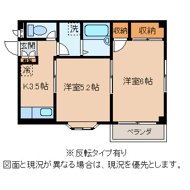 サニーコートIの間取り