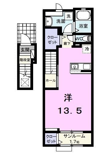 ベル　クロッシュの間取り