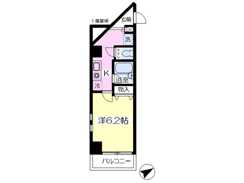 習志野市津田沼のマンションの間取り