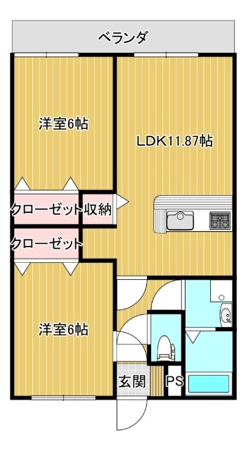 ロイヤルマンションの間取り