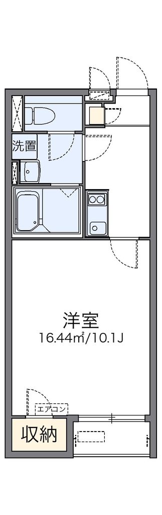 【レオネクストリントアールの間取り】