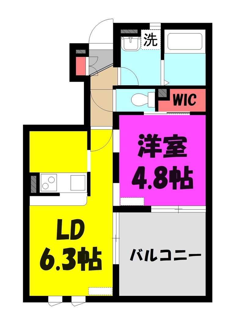 プロキオンの間取り