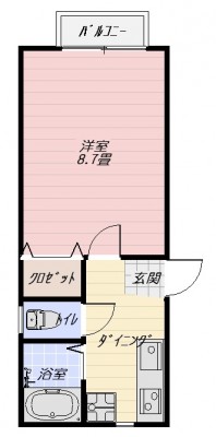 シャインパレスの間取り