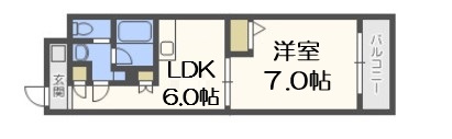 フェニックス日本橋高津の間取り