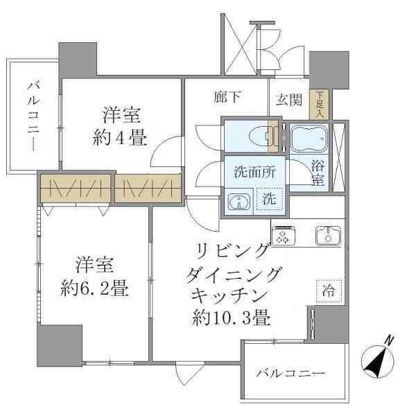 ＩＳＭ大宮の間取り