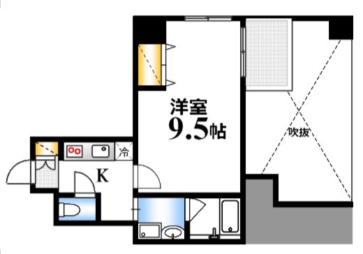 カルポカステーロ新白島の間取り