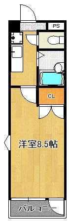 コンドミニアム穴生駅前の間取り