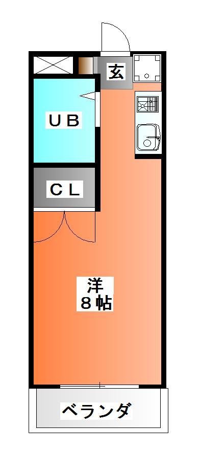 メゾン大洋　ＰＡＲＴ２の間取り