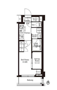 アーバンパーク住吉の間取り