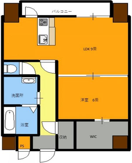 【ブライトンコート東山の間取り】