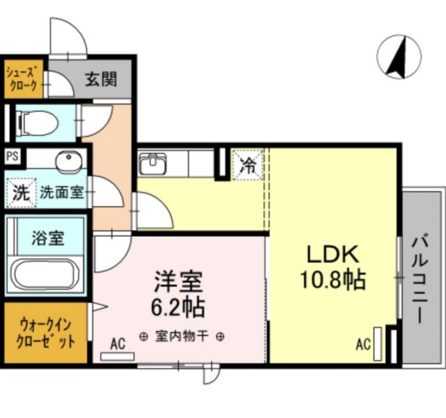 D-room煌（キララ）の間取り