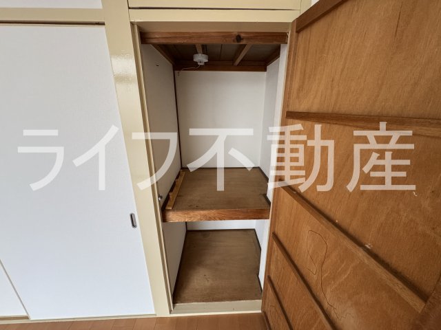 収納　十分な収納スペースがあります
