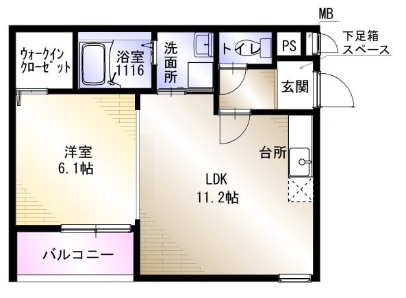 ハルミール忍ケ丘の間取り