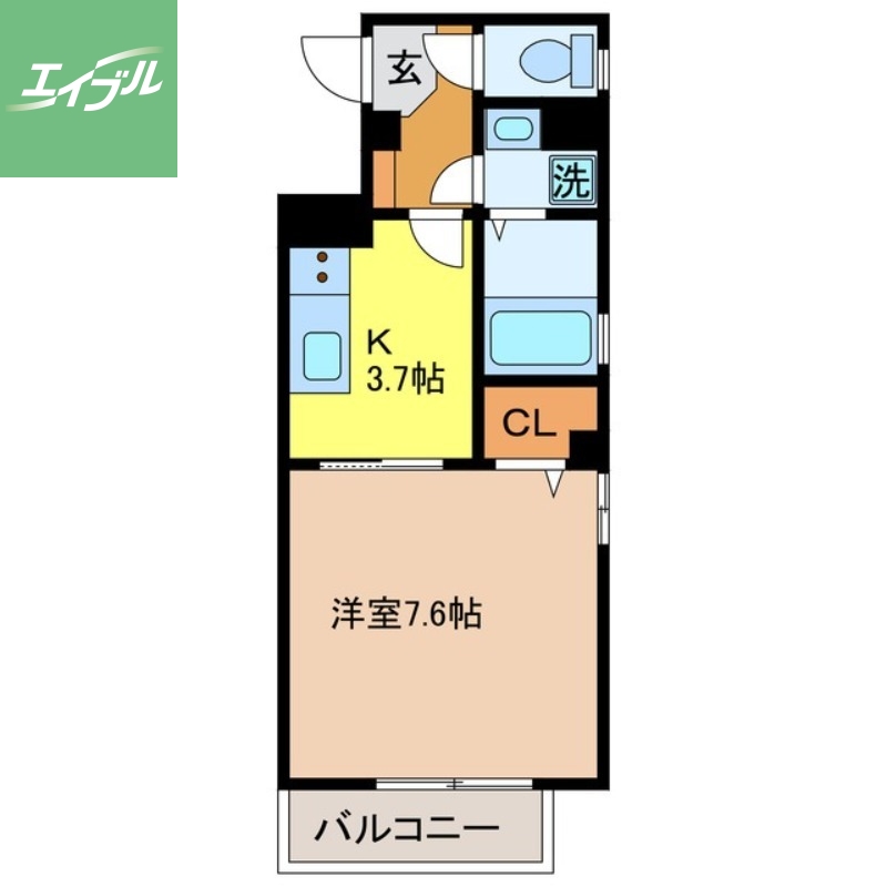 エスペランサ本原の間取り