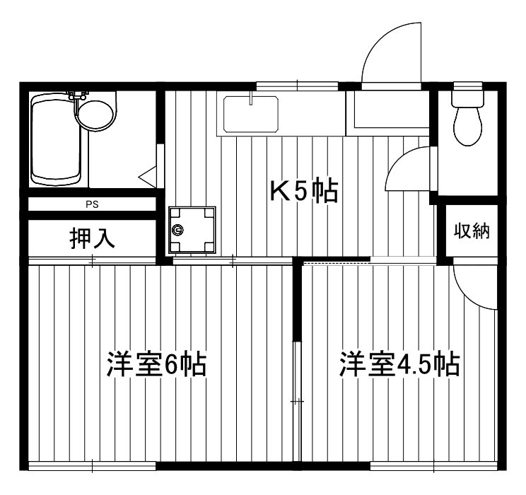 サンセベリア上板橋の間取り