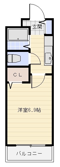 リバーサイド金岡II番館の間取り写真