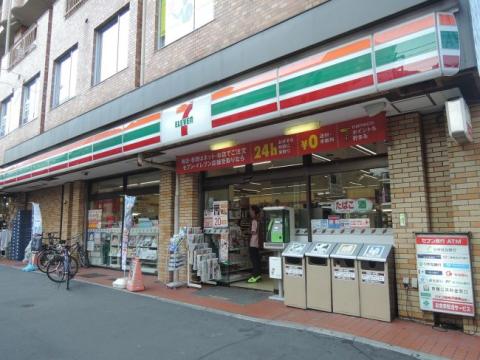 コンビニ　セブンイレブン朝日橋店（コンビニ）まで187m