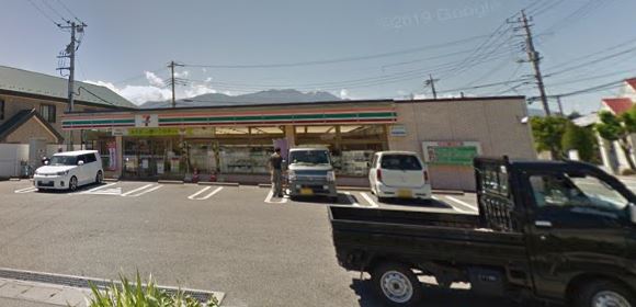 コンビニ　セブンイレブン 甲斐島上条店（コンビニ）まで612m