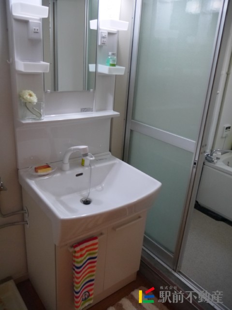 洗面設備　I・１０４号室（モデルルーム）