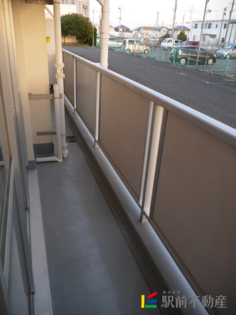 バルコニー　I・１０４号室（モデルルーム）