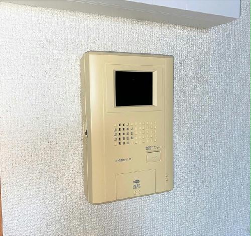 セキュリティ　モニター付きインターホン