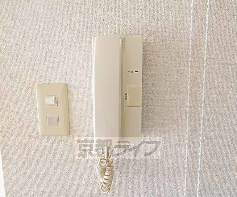 セキュリティ　インターホンです。