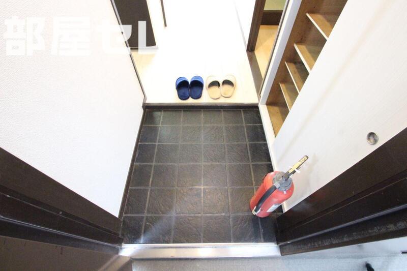 玄関　玄関からオシャレですね