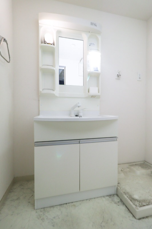 洗面設備　図面と現状に相違がある場合には現状を優先