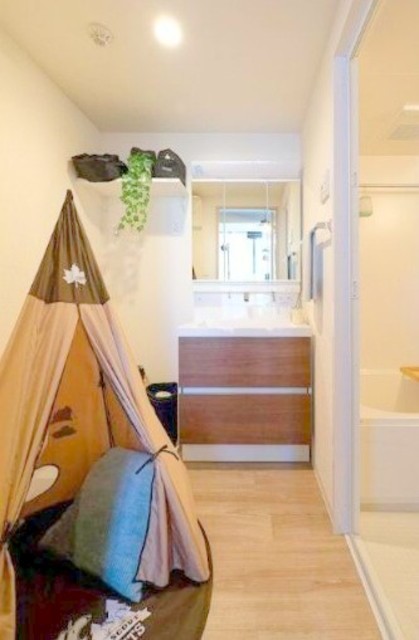 洗面設備　モデルルーム