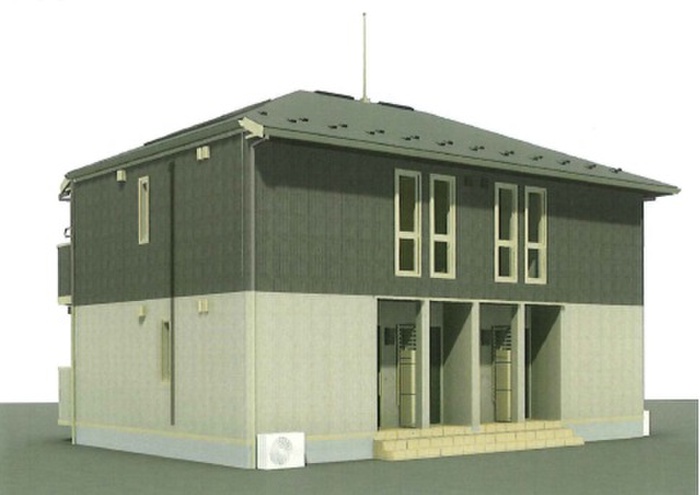 建物外観　完成予想図