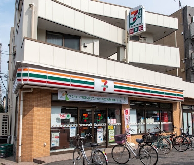 コンビニ　セブンイレブン 大田区仲糀谷店（コンビニ）まで435m
