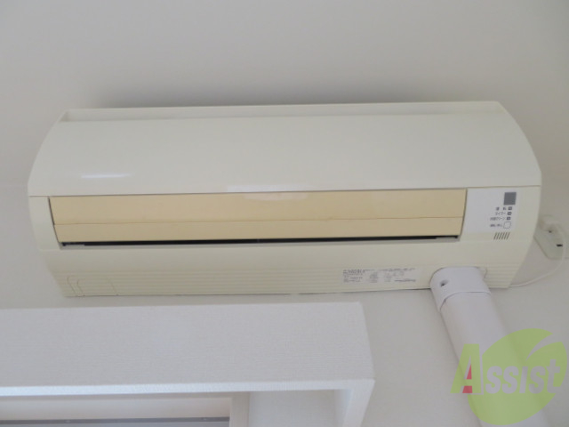 その他設備　エアコンが設置してありますので、寒暖対策もばっちり。