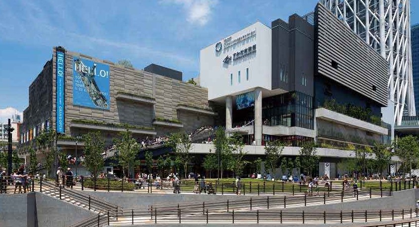 ショッピングセンター　東京スカイツリータウン（ショッピングセンター）まで604m