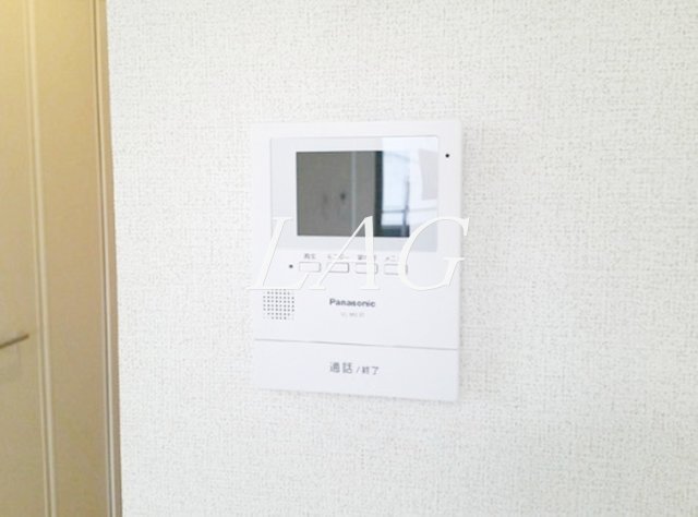 セキュリティ　モニター付きインターフォンです。