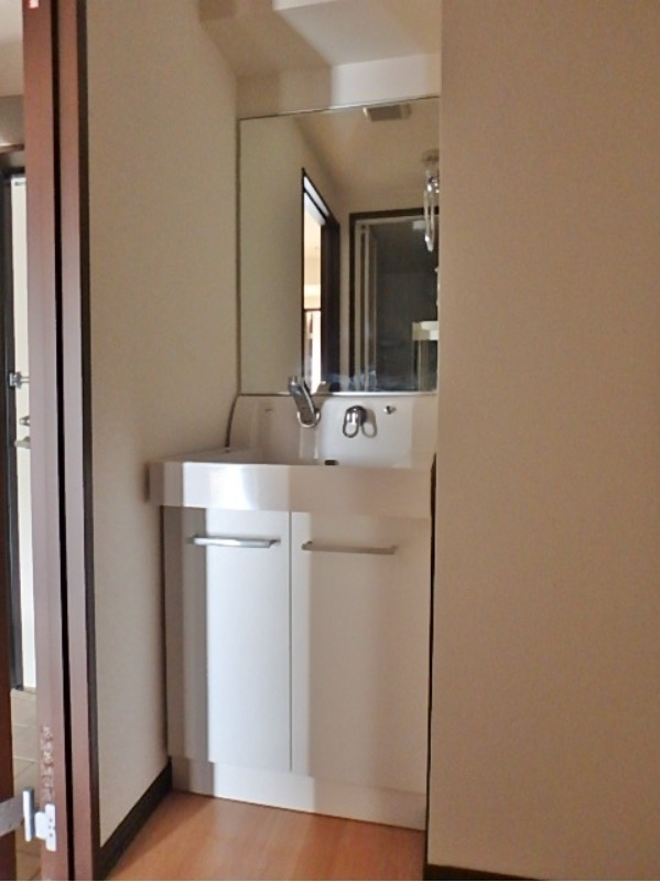 洗面設備　図面と現状に相違がある場合には現状を優先