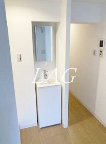 洗面設備　洗面台です。